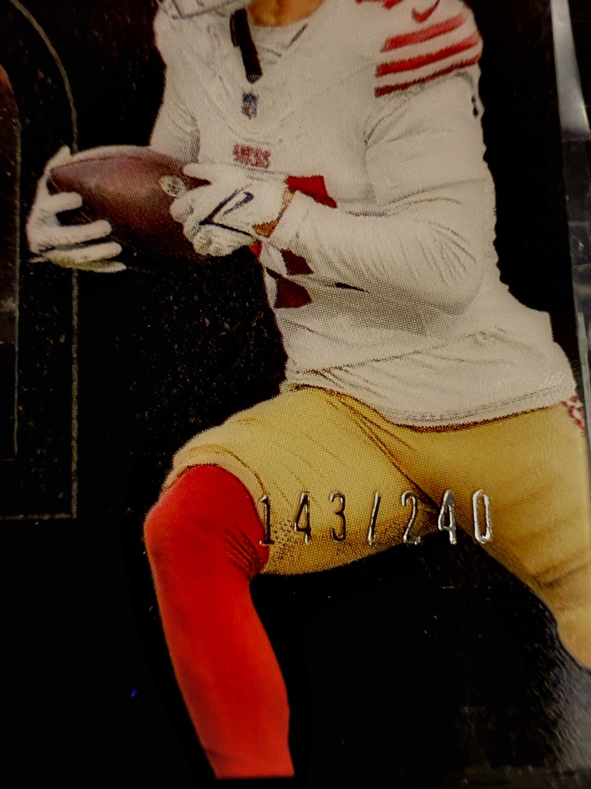 2025 Panini Black Ricky Pearsall Metallic Marks Auto #MMK-RPL 143/240