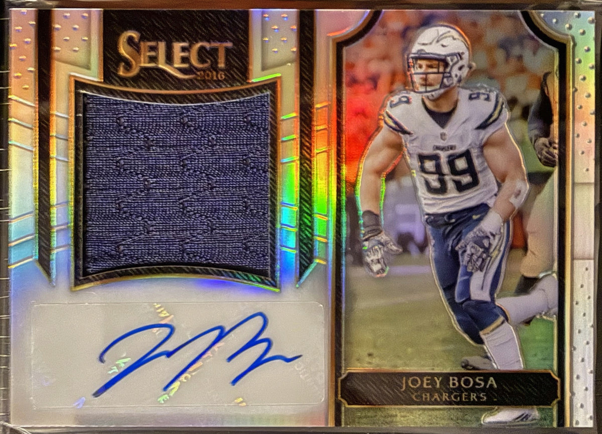 2016 Panini Select Joey Bosa Jumbo Rookie Signature Swatches Autograph #JS-JB – 50/99