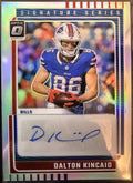 2025 Panini Donruss Optic Dalton Kincaid Signature Series Holo Auto #SSH-DK