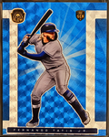 2021 Super Glow Fernando Tatis Jr. #6 Blue Cracked Ice 1/1 – True One of One