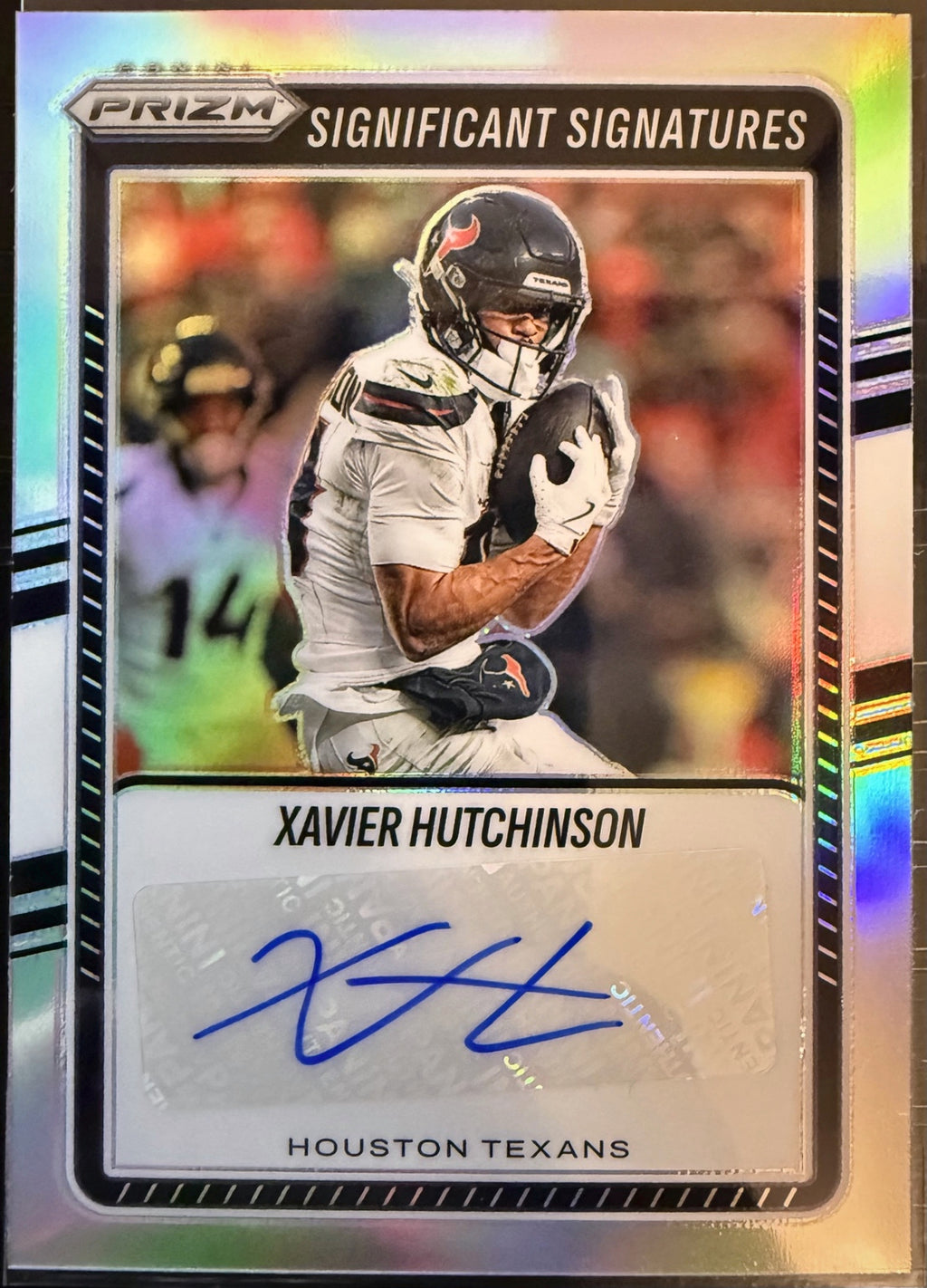 2025 Panini Prizm Xavier Hutchinson Significant Signatures Autograph #SSI-XHN – Houston Texans