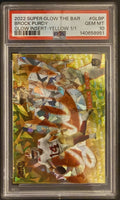 2022 Super Glow The Bar Brock Purdy Yellow 1/1 PSA 10 Gem Mint