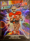 2025 Topps Cosmic Chrome Jerry Rice Light Years #LY-12 SP Case Hit 49ers