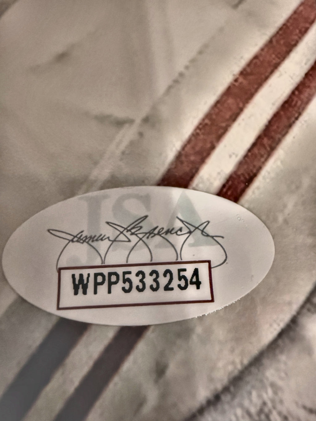 Jerry Jeudy Alabama Crimson Tide Signed 8.5x11 Photo JSA Witnessed