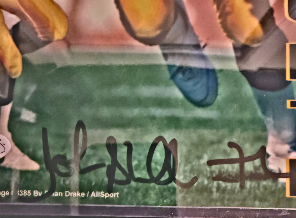 John Stallworth Pittsburgh Steelers Signed 8.5x11 Photo JSA Authenticated
