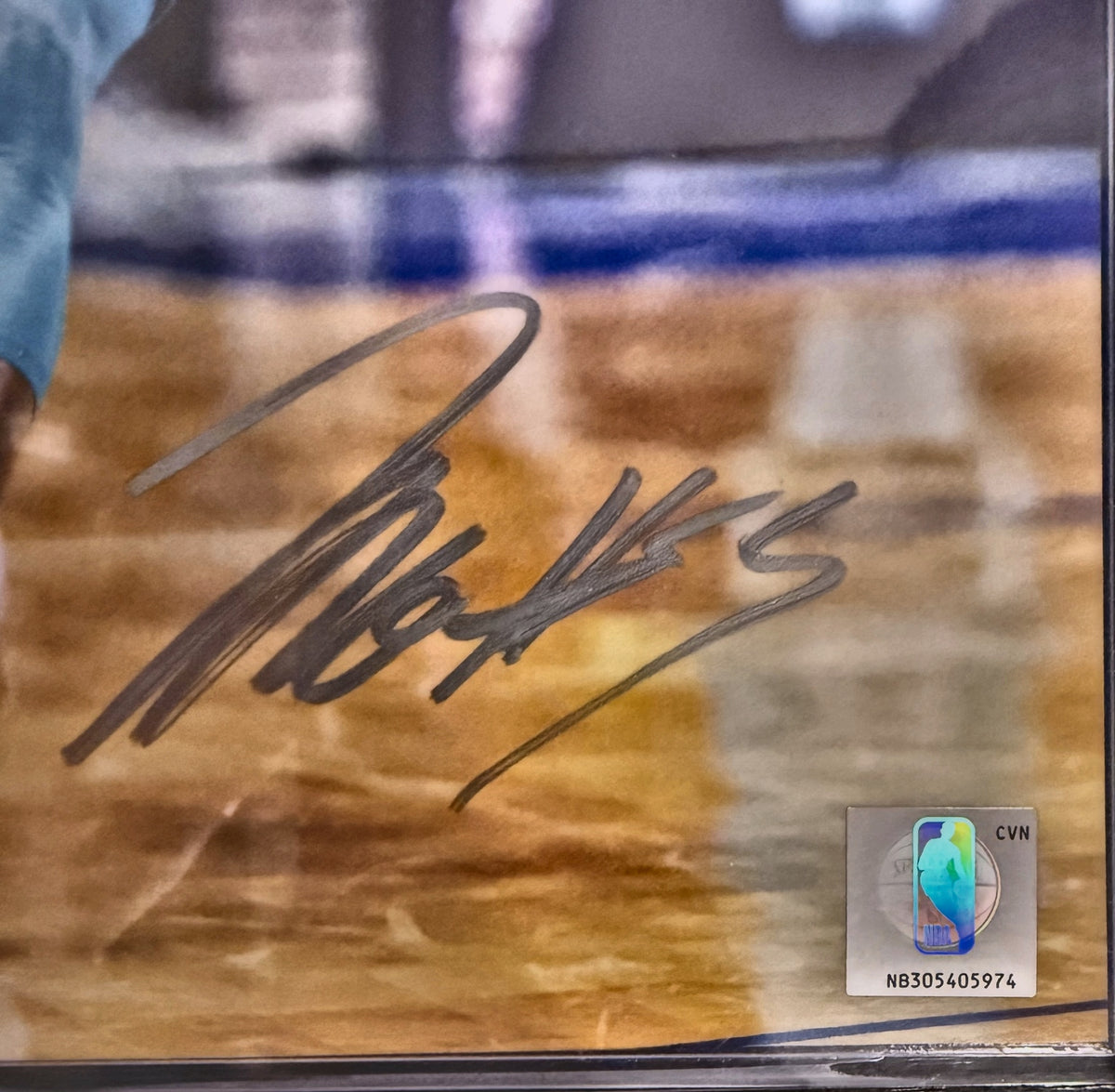 Terry Rozier Charlotte Hornets Signed 8.5x11 Photo JSA NBA Authenticated