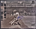 Y.A. Tittle Signed New York Giants 8.5x11 Photo – Leaf Authenticated